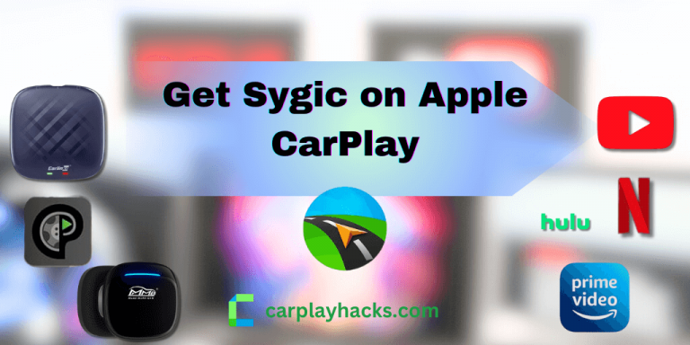 Télécharger et installer sygic sur carplay