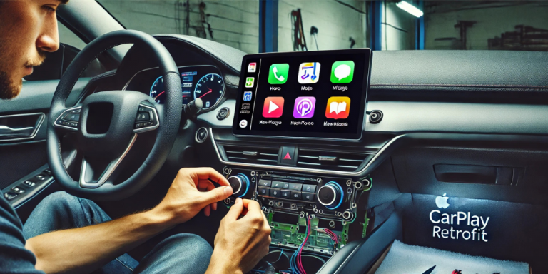 Retrofit CarPlay transforme les vieilles voitures en véhicules intelligents.