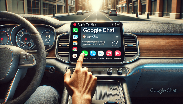 Comment installer le chat de Google sur Apple Carplay