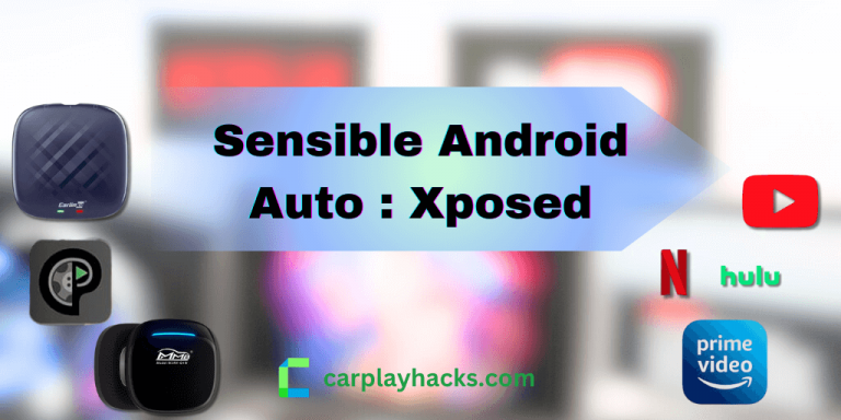 Android Sensible Auto: Xposed (Saax)