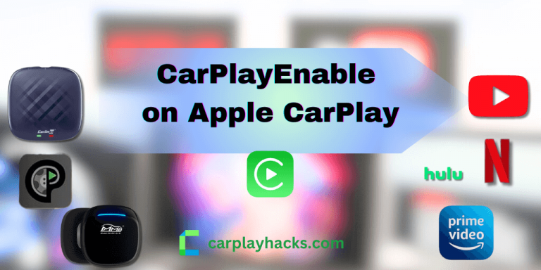 CarplayEnable avec l'utilisation de toute application sur carplay