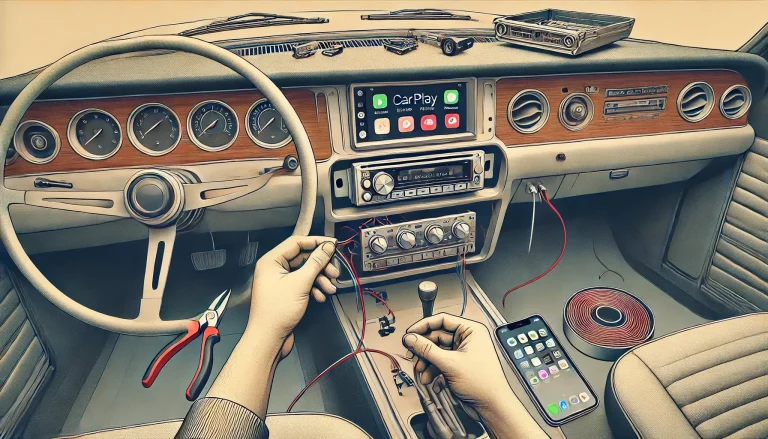 Comment ajouter Carplay aux vieilles voitures?