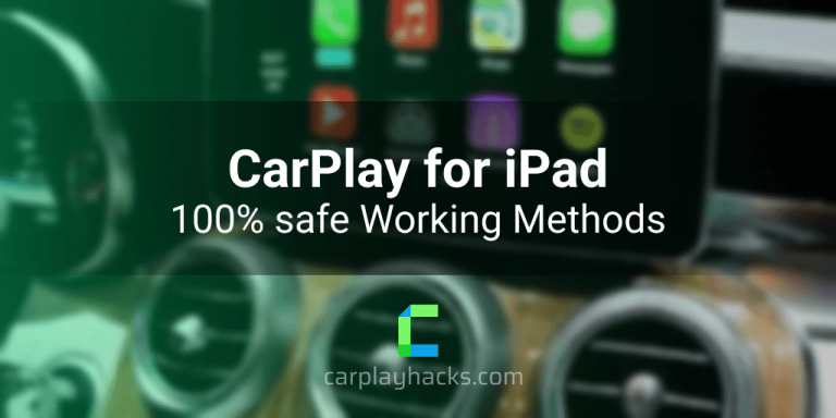 Comment utiliser Carplay sur iPad? Méthodes de travail à 100% sûres