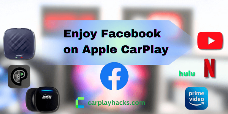Comment installer Facebook sur carplay