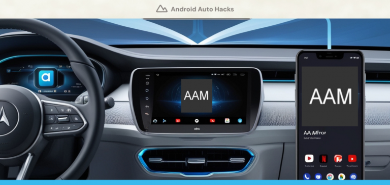 Guide facile pour ajouter AA Mirroor sur Android Auto