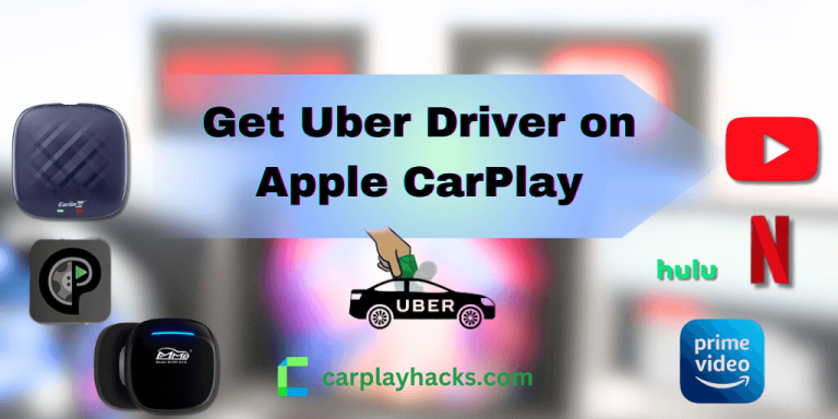 Comment utiliser Uber Driver et Uber mange en toute sécurité sur Apple Carplay