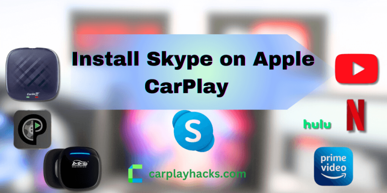 Comment installer Skype sur Apple Carplay sur n'importe quel iOS