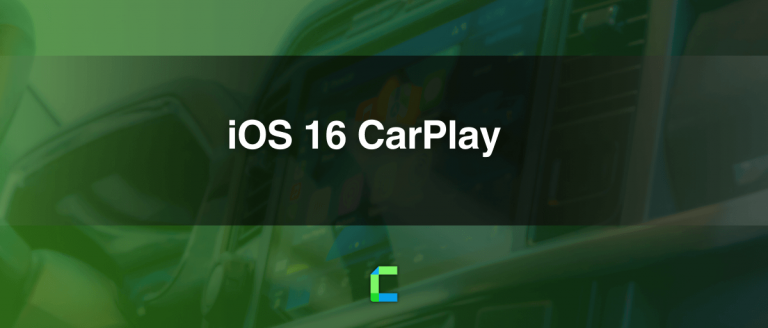 Quoi de neuf dans iOS 16 carplay