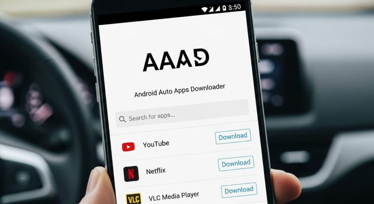 Ajouter n'importe quelle application avec le téléchargement des applications automobiles [AAAD]