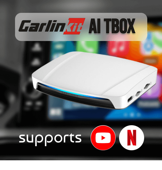 Regardez YouTube, Netflix et Hulu sur Apple Carplay à l'aide de la boîte Carlinkit AI T
